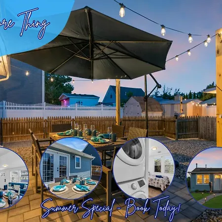 Highly Rated Beach House - 6 Badges, Outdoor Patio, Grill - 3 Blocks To Beach & Boards